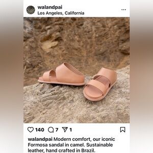 Wal & Pai Genuine leather Formosa sandals NEW